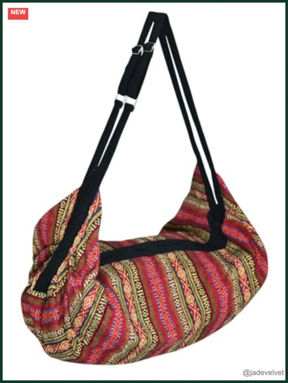 Large Handmade Boho Hobo Crossbody Bag Shoulder Bag Travel Messenger